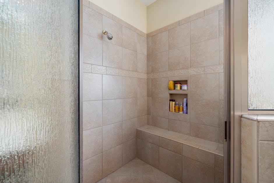 Modern shower glass maintenance and professional care